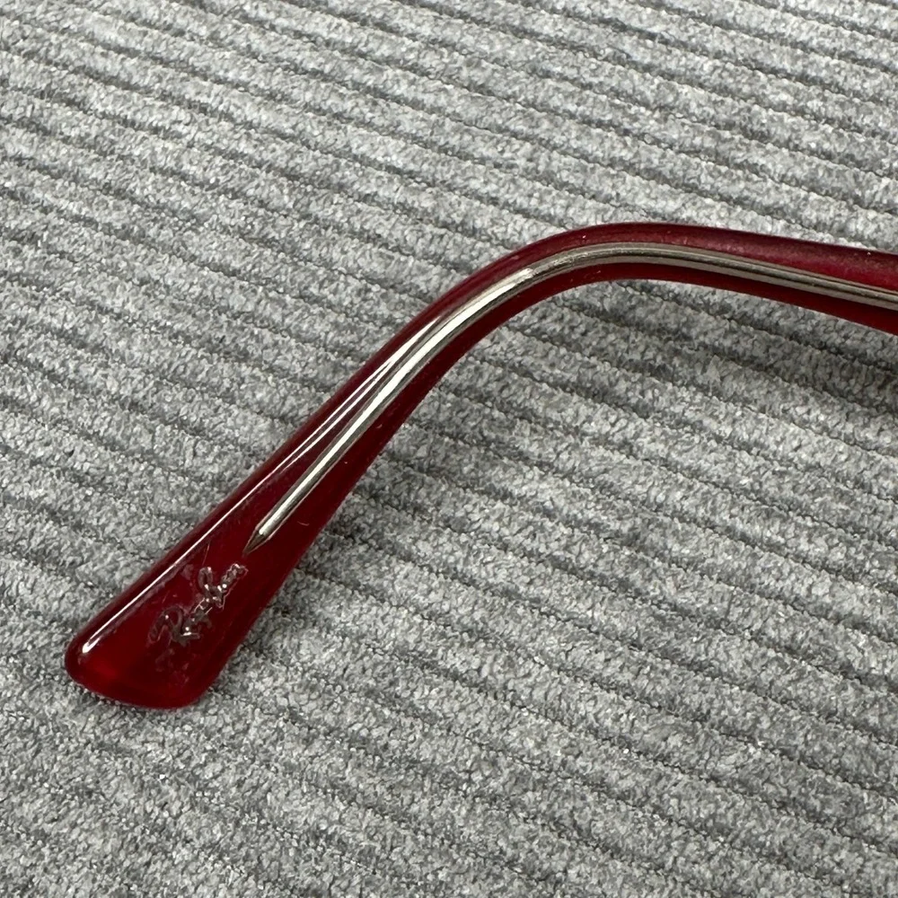 Ray-Ban RB5285 5738 Dark Red Bordeaux Square Eyeglasses Frames 53-19-145